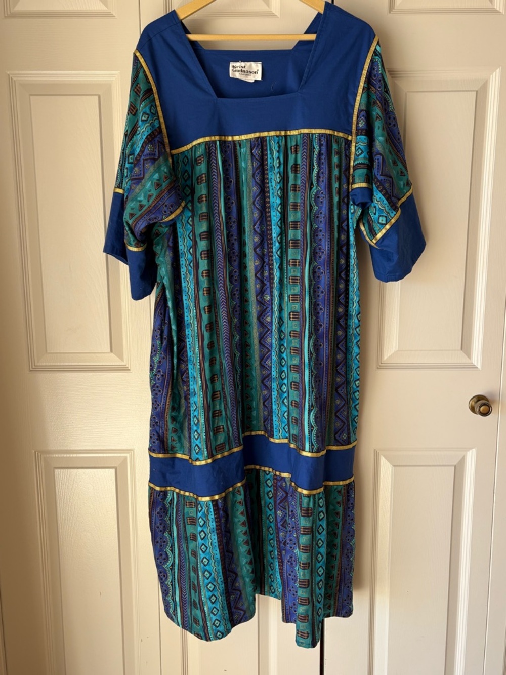 Krist Gudnason | Vinatge house dress. California. Fits L/XL. 70s. Loungwear